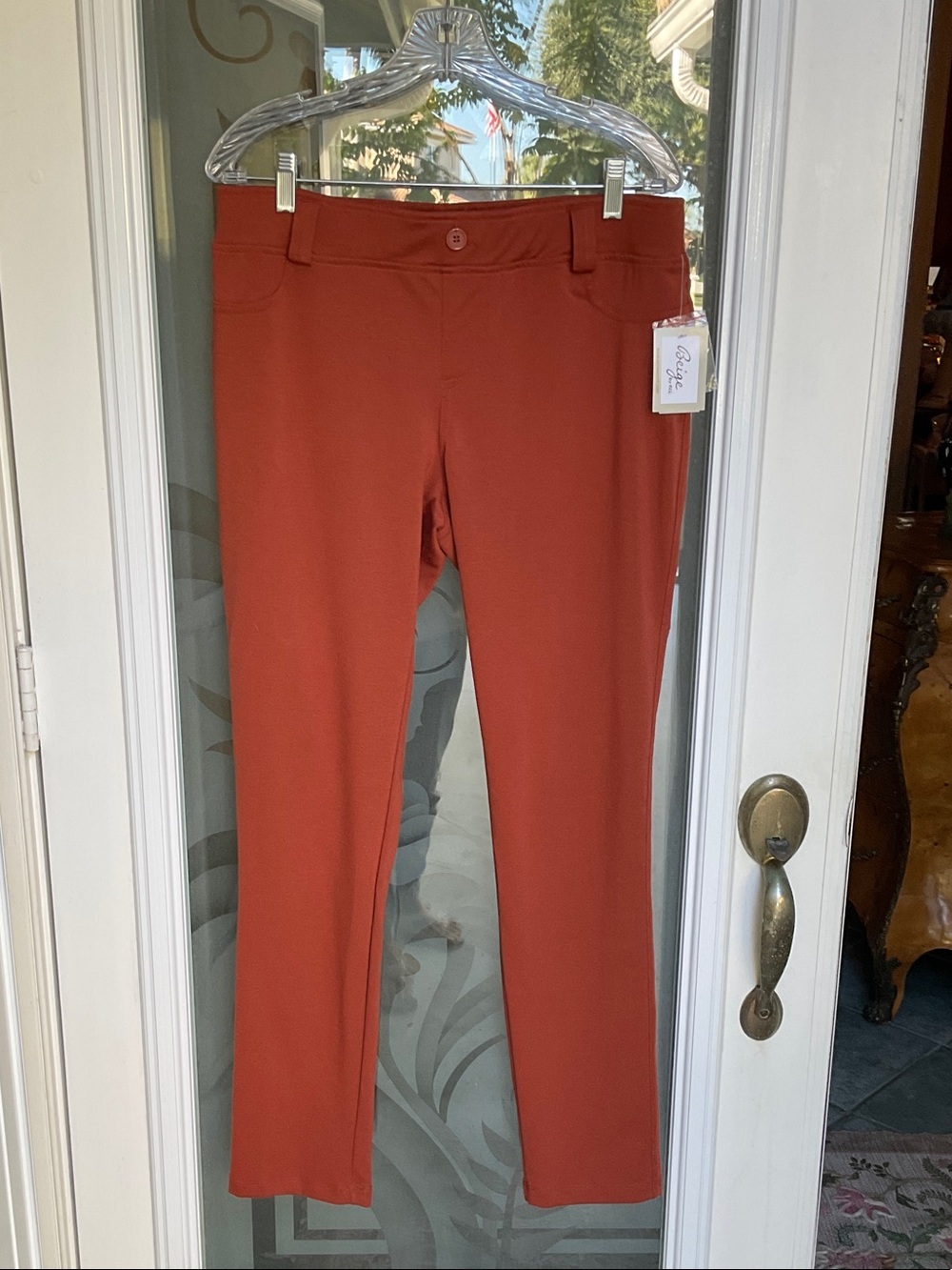 ECI Rust Straight Leg Jeans